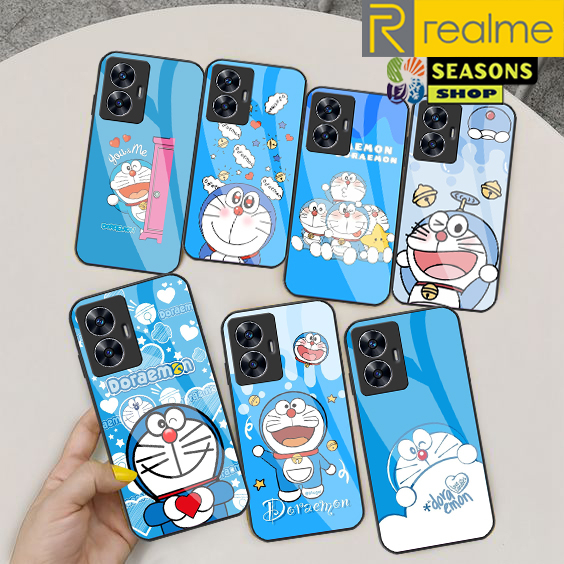 Softcase Realme Terbaru - Softcase kaca Realme - Softcase Glass Glitter Realme - Softcase Realme - C