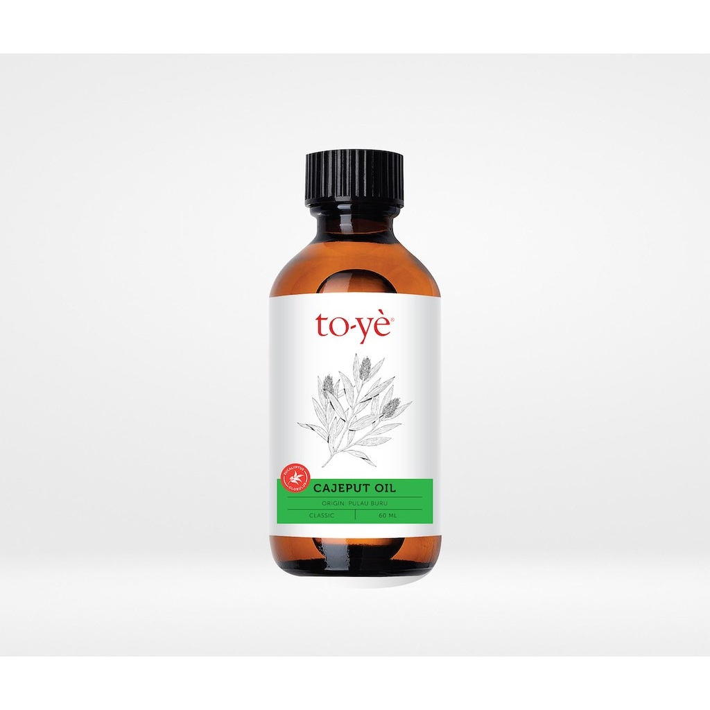 Toye Cajeput Oil Extra Warm - Minyak Kayu Putih Asli Pulau Buru 60ml