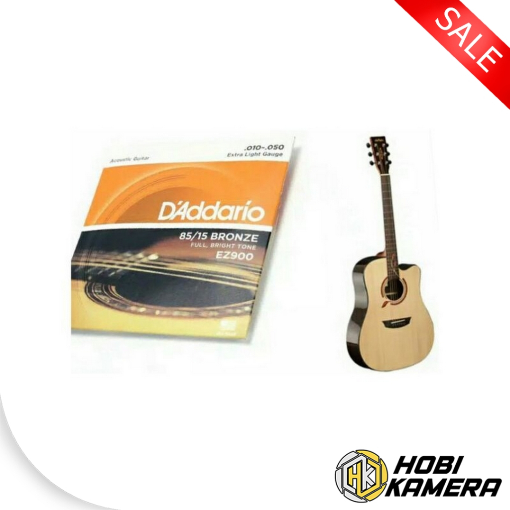 Senar Gitar String Akustik D'addario EZ900 .010 - .050