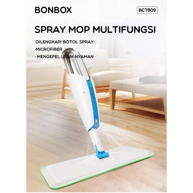 BONBOX BCT809 Alat Pel Lantai Plus Pembersih Kaca Ultra MOP Cleanse