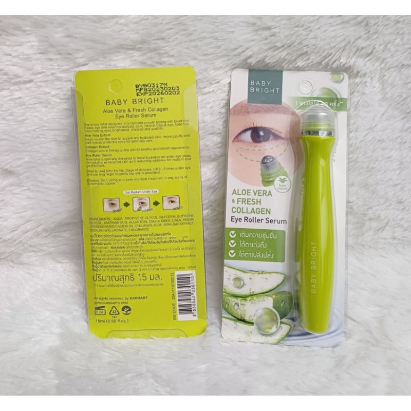 EYE ROLLER SERUM BY BABY BRIGHT | penghilang mata panda