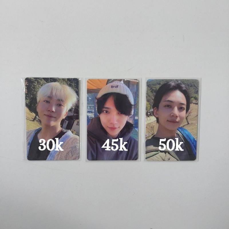 Photocard Seventeen In The Soop 2 Joshua Jeonghan Seungkwan