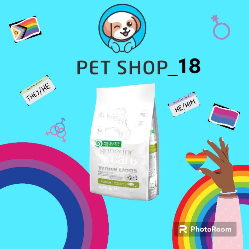 Nature's Superior White Dog Puppy Fish 10kg/ White Dog Puppy Fish New