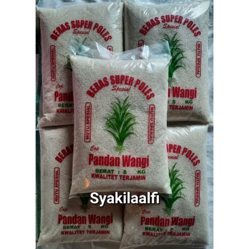 

Beras pulen 5kg cap pandan wangi