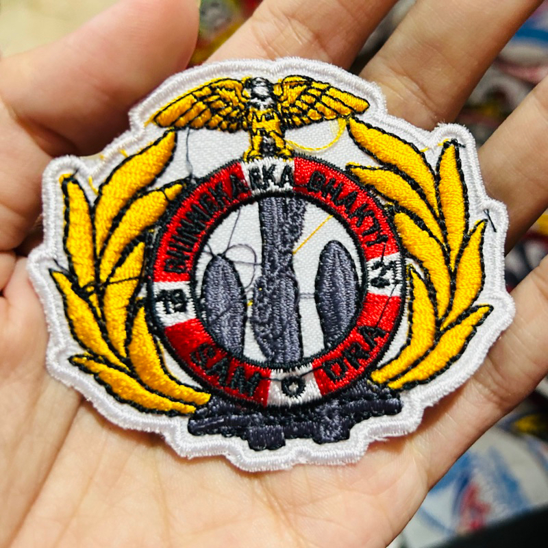 LOGO BORDIR KOMPUTER / Emblem Logo Patch Bordir