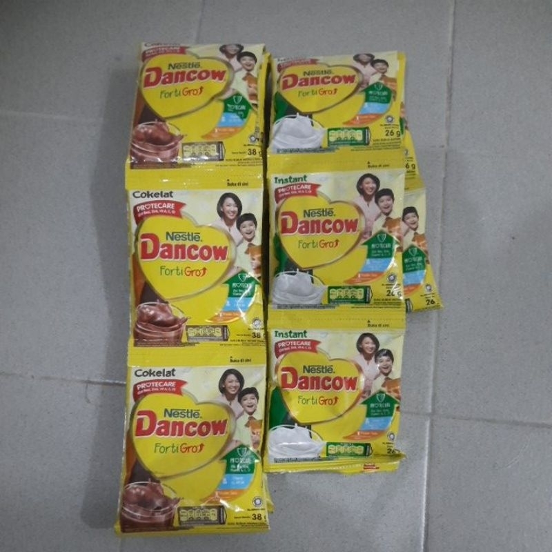 

NESTLE DANCOW FORTIGRO SACHET 26g 1 renceng