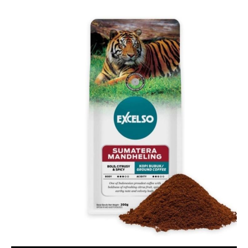 

ECXCELSO SUMATERA MANDHELING BUBUK 200GR