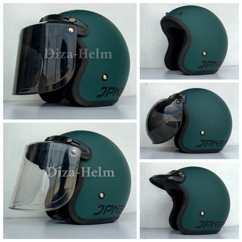 Helm Jpn Hijau Army Dop