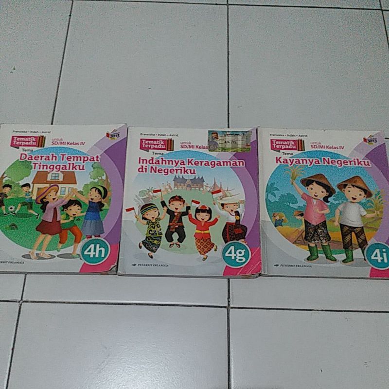 

buku bekas tematik terpadu kelas 4