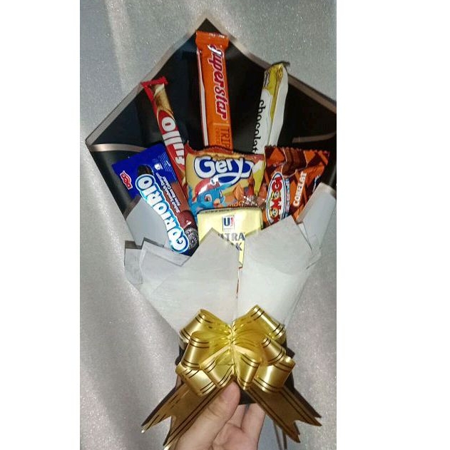 

Buket snack mini/buket ulang tahun/wisuda