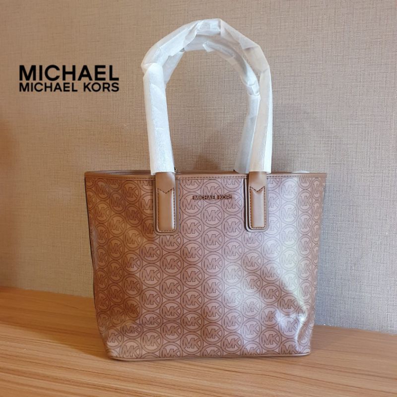 michael kors MK jodie medium luggage brown n