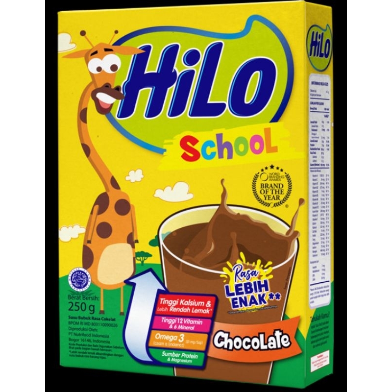 

hilo School coklat 250gr