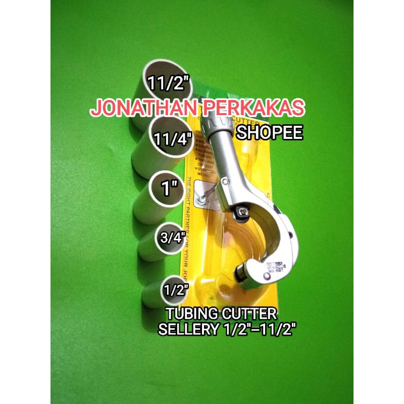 alat potong pipa ppr sellery 5mm-42mm pemotong pipa pvc sellery 3/16"-11/2"tubing cutter sellery