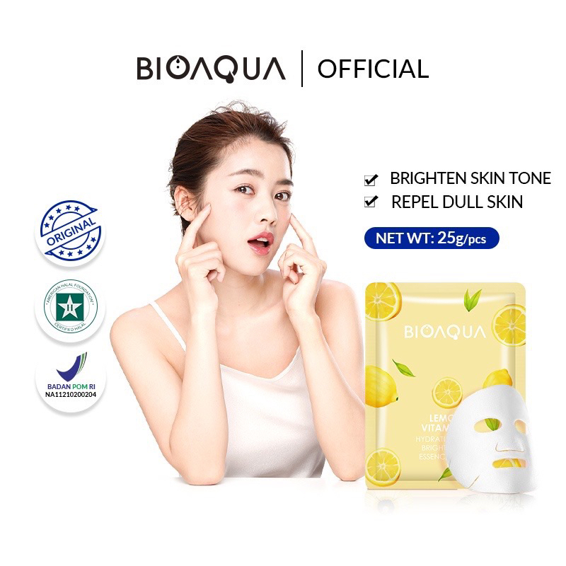 BIOAQUA Sheet Mask Vitamin C