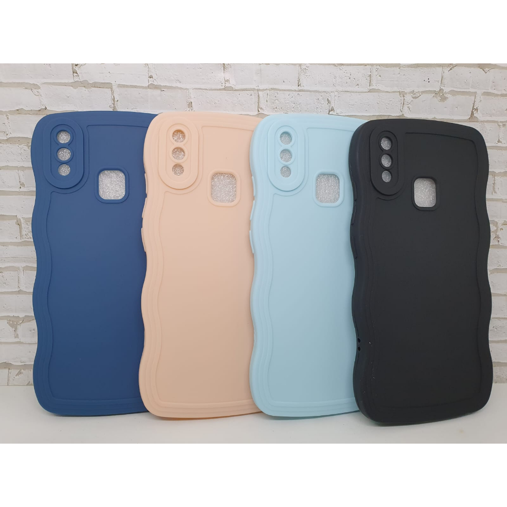 SOFTCASE GELOMBANG VIVO Y91 / Y93 / Y95