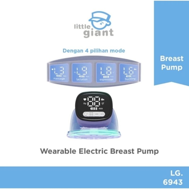 Little Giant Wearable Electric Breastpump / Tanpa Kabel