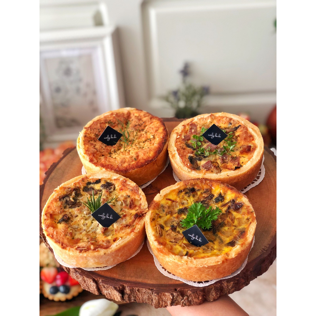 

Mini Quiche Lorraine / Savory Tart / Pie Asin