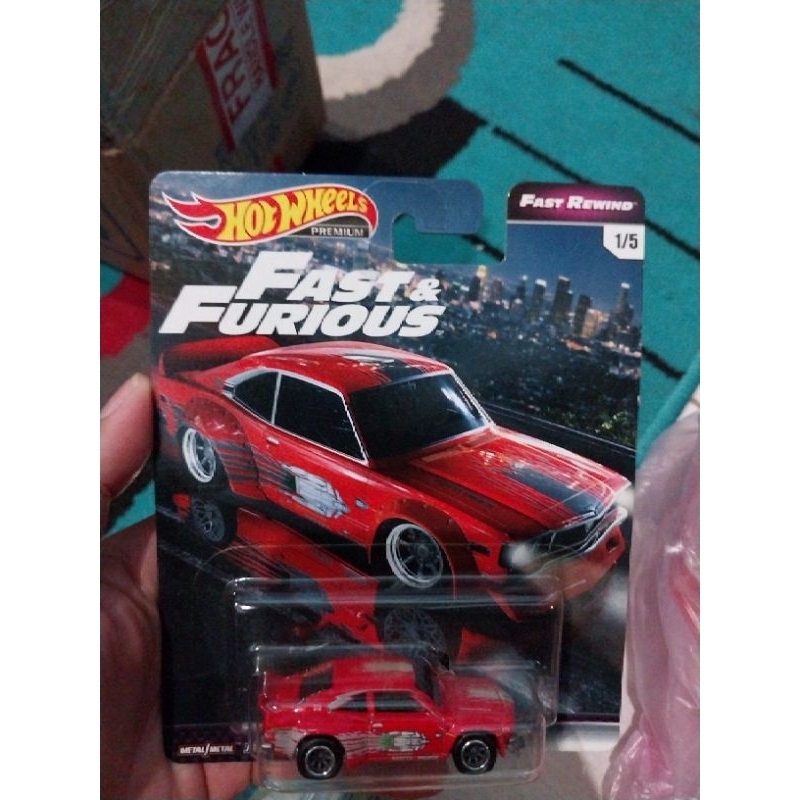 Hotwheels Masda RX7 PREMIUM F&F Fast & Furious edisi Fast rewind