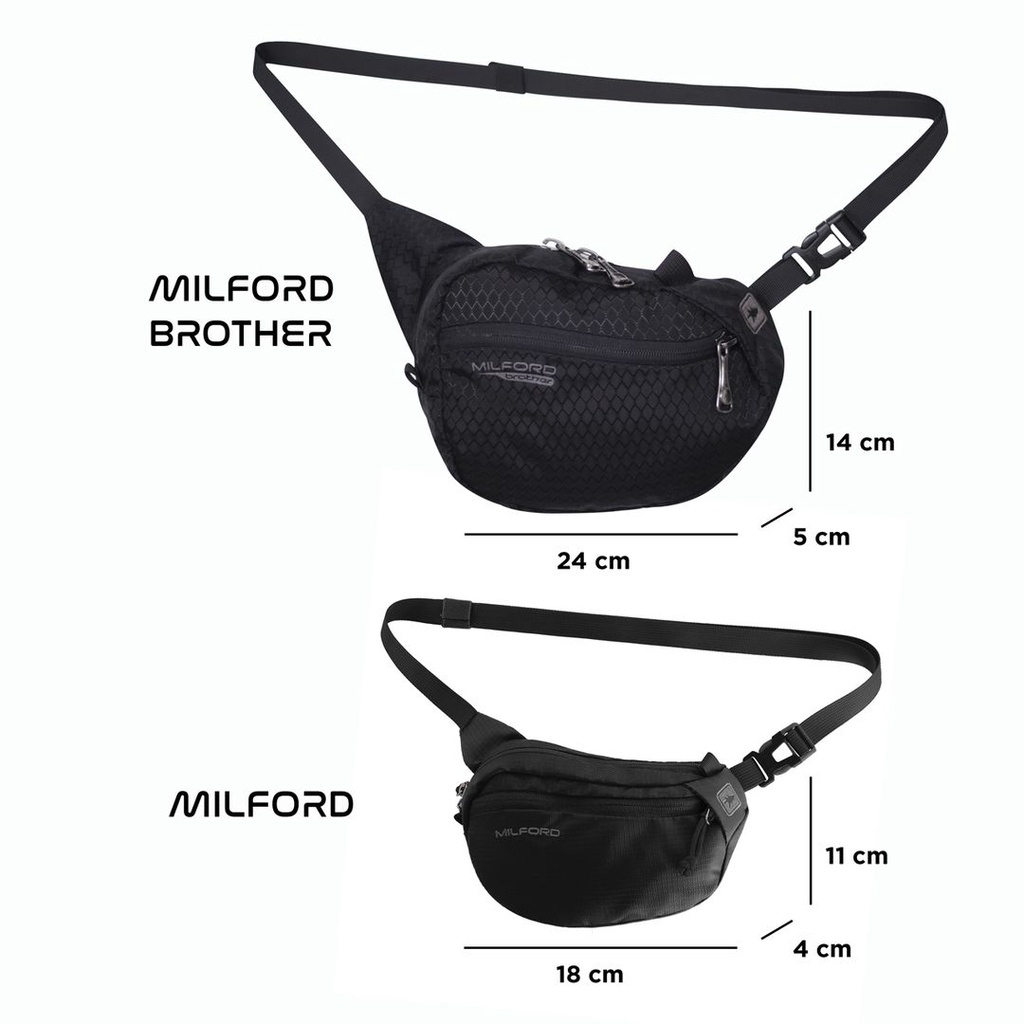 Tas Selempang Consina Milford BROTHER Travel Daily Waist Bag