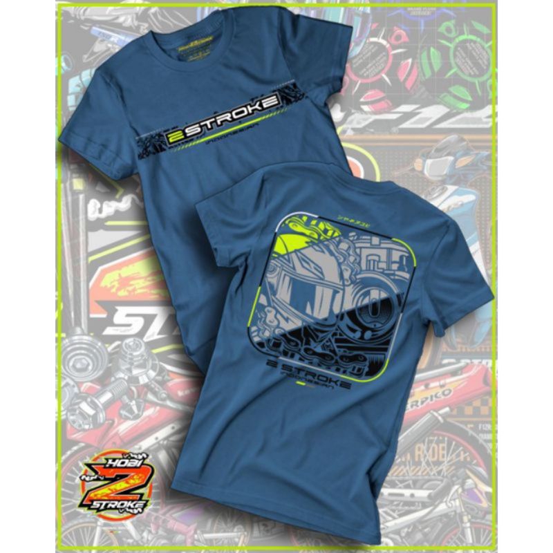 kaos 2 tak 2stroke Indonesia