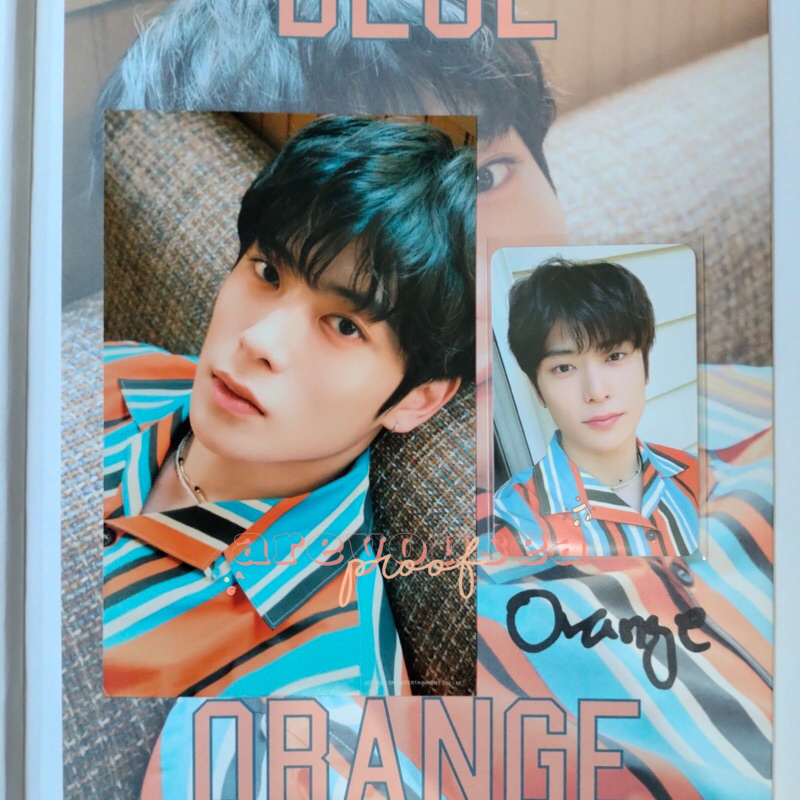 [BOOKED] WTS WANT TO SALE BLUE TO ORANGE JAEHYUN VER NCT 127 TAEYONG JOHNNY YUTA MARK HAECHAN DOYOUN