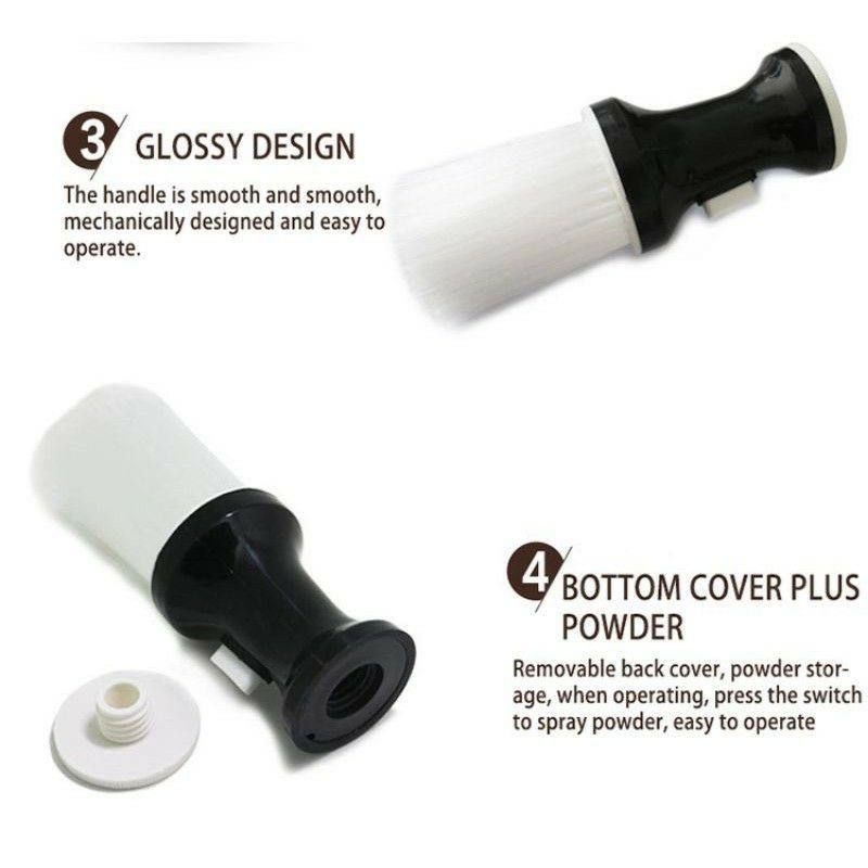 Kuas Barber Isi Bedak Premium / Kuas Barber / Barber Brush Brush Sikat Leher Kuas badan  Barbershop Salon pangkas rambut Sikat Kuas Barber Pembersih Rambut Brus Rambut Isi bedak Barbershop salon