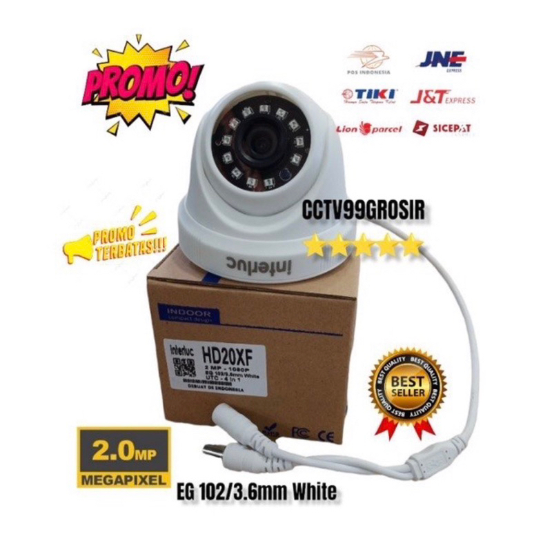 Promo Camera CCTV Outdoor / Indoor 2mp Edge Full HD Interluc 1080P