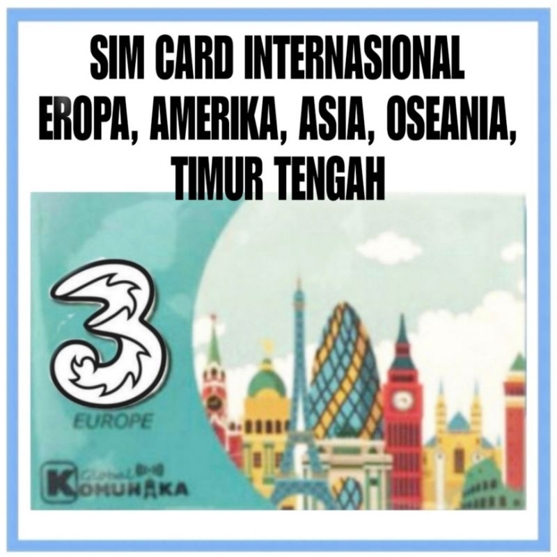 SIM CARD INTERNASIONAL - SIMCARD EROPA AMERIKA ASIA  AUSTRALIA ISRAEL