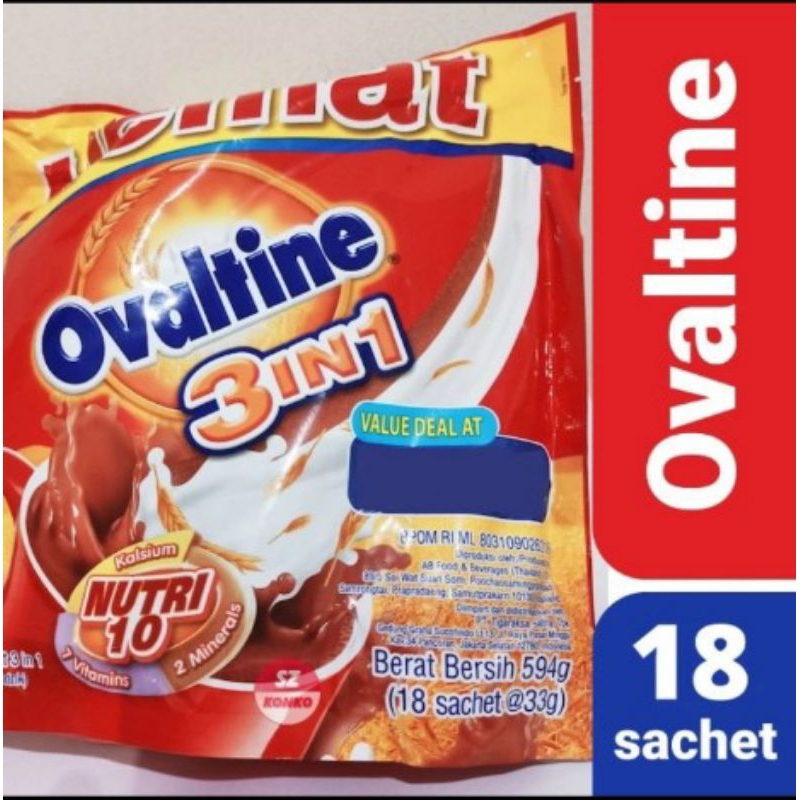 

Ovaltine Coklat 3in1 18