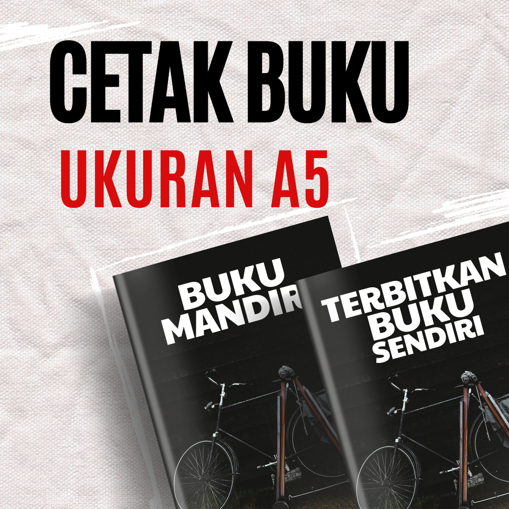 Cetak Buku Ukuran A5 Buku Standar Unesco Cetak Buku Sendiri