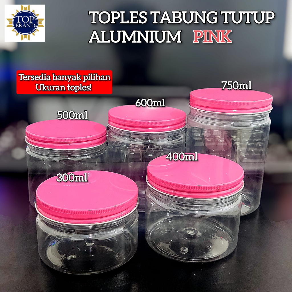 TOPLES TABUNG TUTUP ALUMINIUM / TOPLES PLASTIK TUTUP ALUMINIUM 300ML 400ML 500ML 600ML 750ML 1000ML 1300ML