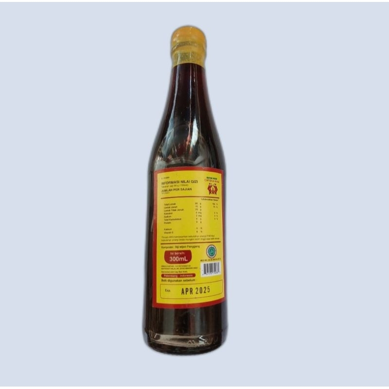 

Minyak Wijen Cap Dua Anak 300 ML