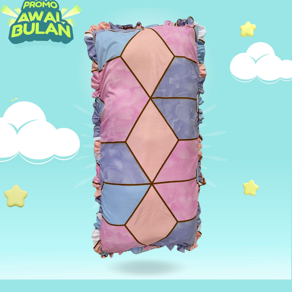 Bantal Cinta + Sarung Bantal Cinta Motif Marble