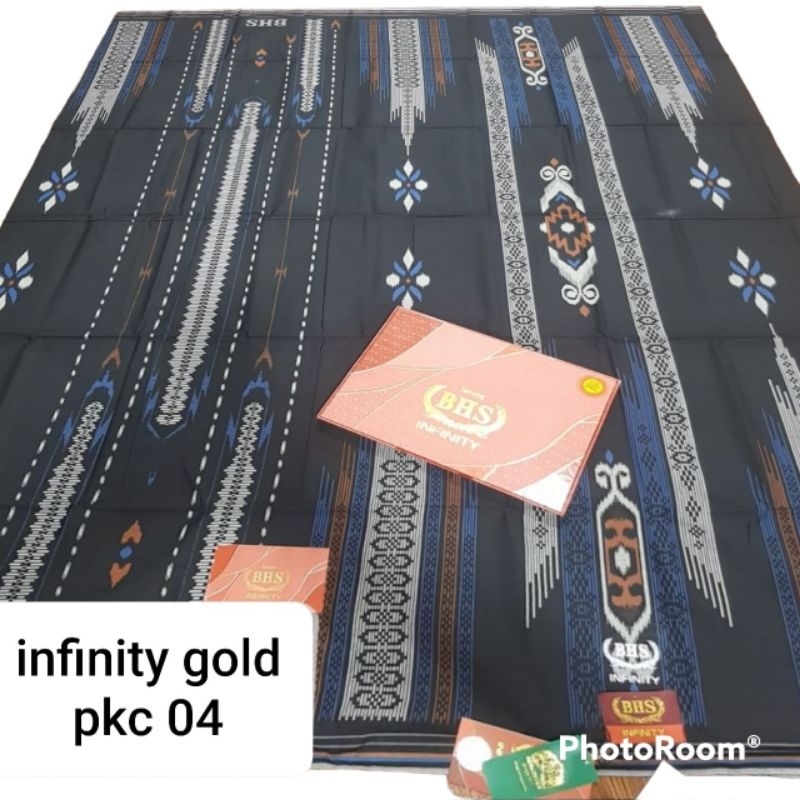 BHS INFINITY GOLD sarung tenun bhs