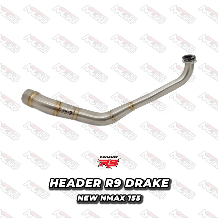 Header Knalpot R9 Drake YAMAHA NEW NMAX 155 Leher Knalpot R9