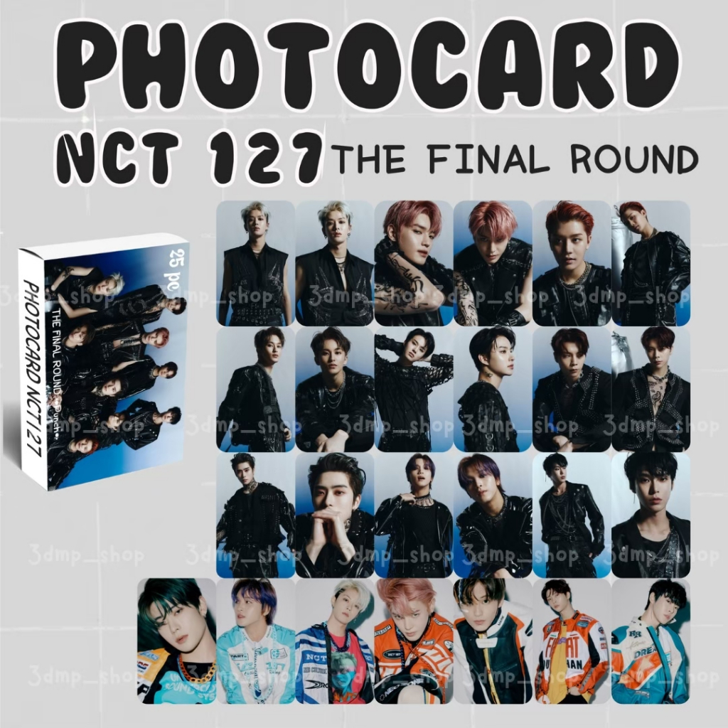 [25 Lembar] photocard lomo photo card nct 127