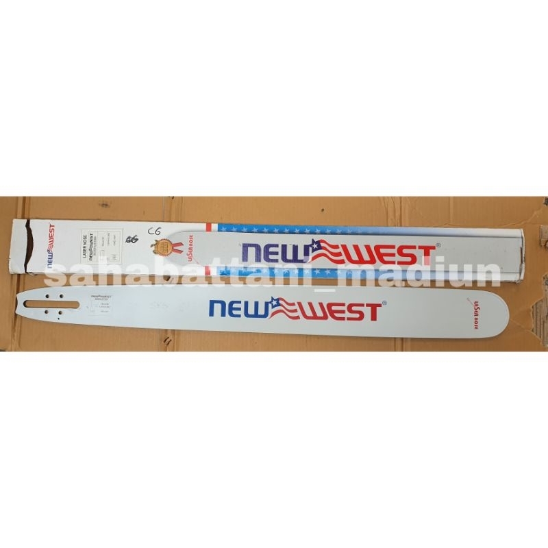 NEW WEST ORIGINAL Bar Chainsaw NEWWEST 36 INCH Gergaji Chainsaw Pemotong Kayu 36"