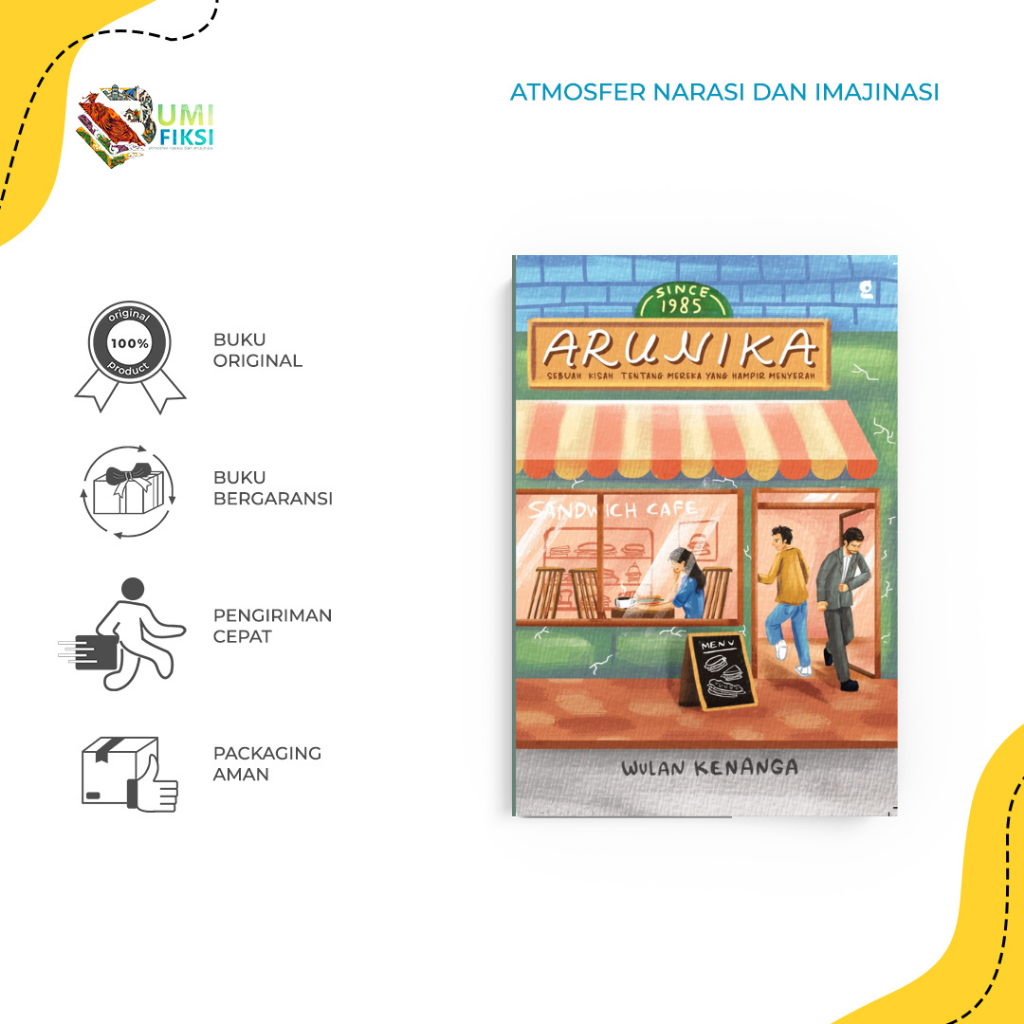 Pre Order Novel Arunika - Wulan Kenanga - Gradien - Bumifiksi (22 - 26 Juli 2023 Jam 12.00 WIB)