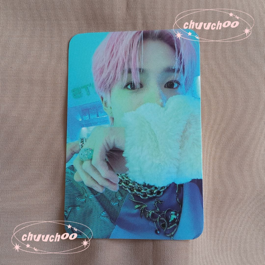 PC Photocard Official Jeno Glitch Mode Acrylic Stand Ice Ver Jeno Ice Glimo NCT Dream