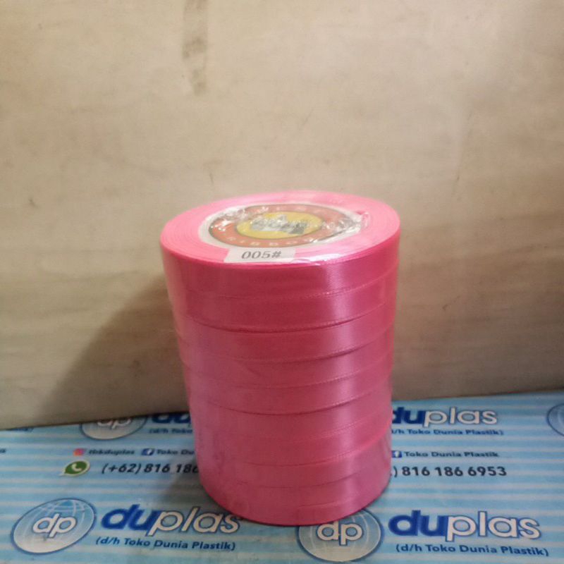 

Pita Satin Best Ribbon Merah Muda Pink 005 / Pita Dekorasi Kado