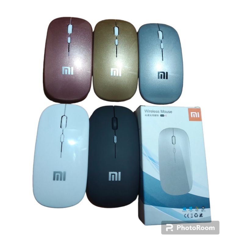 MOUSE WIRELESS XIAOMI MI SILENT KLIK RECHARGEABLE 2.4 GHZ 1600DPI