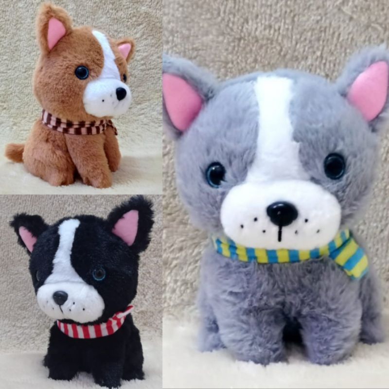 Boneka anjing boneka lucu anak boneka murah mainan boneka anak mainan boneka anjing bahan bulu bonek