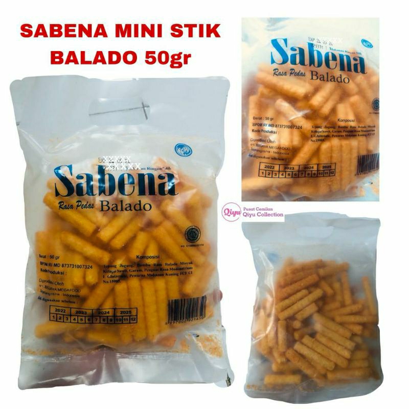 

Sabena Mini Balado 50gr - Sabena Stik Murah - Cemilan Mini Viral