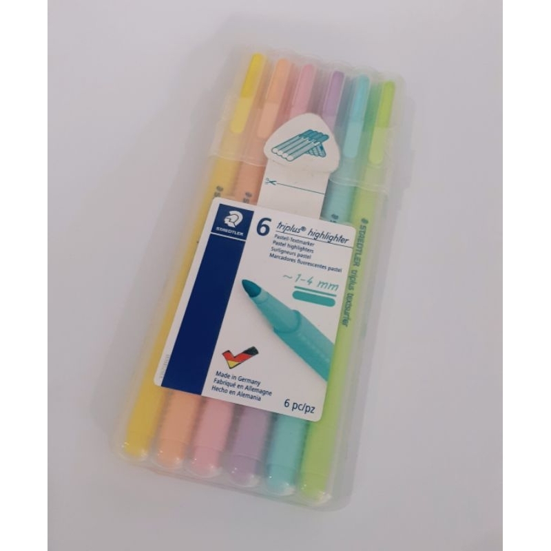 

Staedtler Triplus Highlighter Pastel - 6 pc