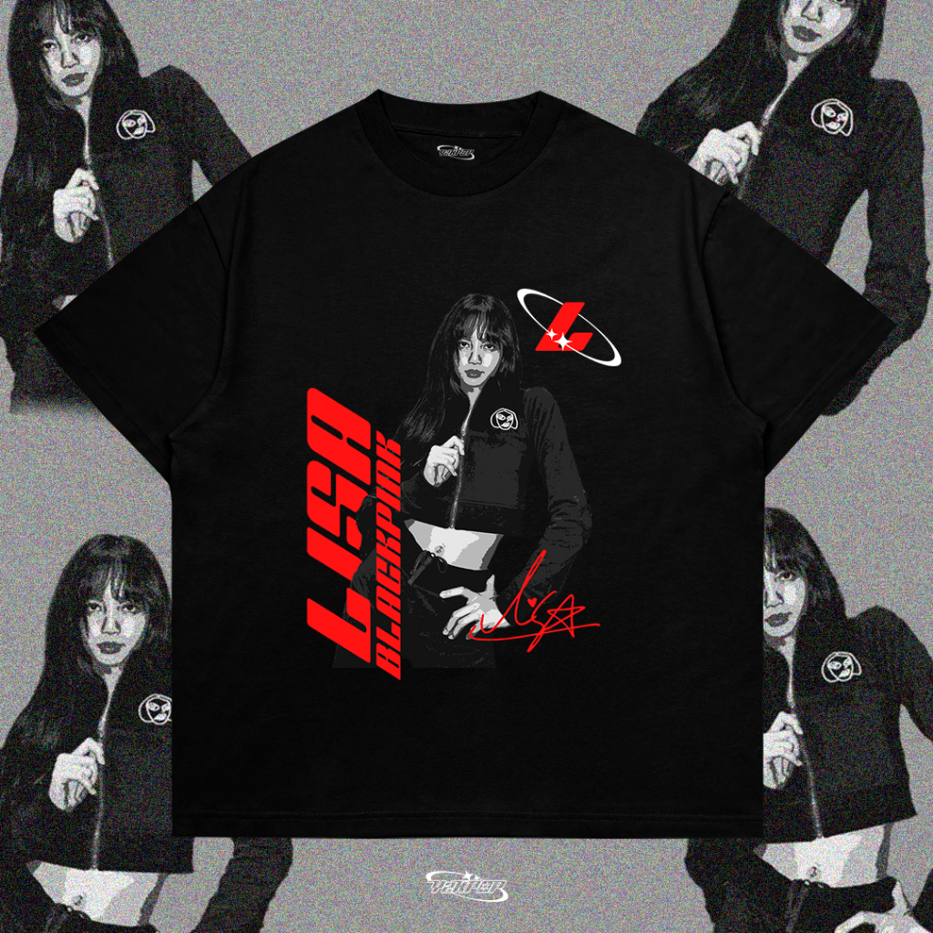 LISA BLACKPINK - Oversized T shirt