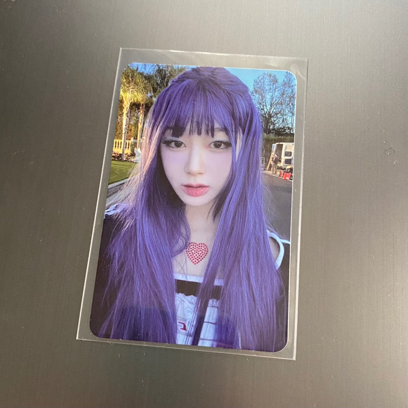 giselle spicy zine ver photocard official (giselle anime)