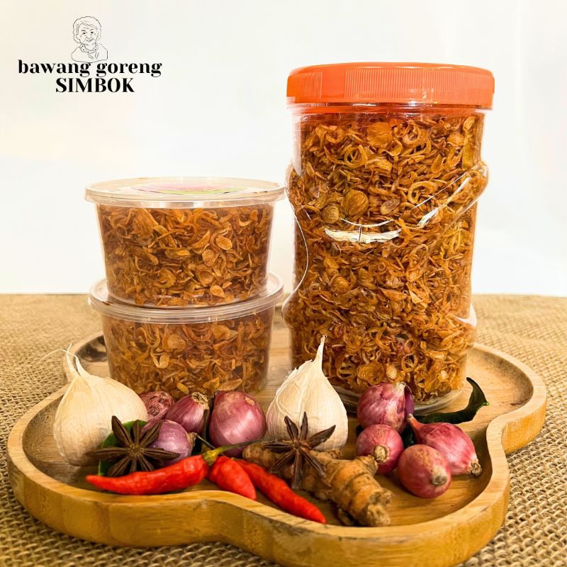

Bawang Goreng Simbok Premium Tanpa Tepung & Tanpa MSG (Paket Trio Untung)