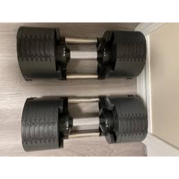 Nuobell Adjustable Dumbell 32kg BOWFLEX, KETTLER, PROFLEX, POWERBLOCK, Barbel, Latihan Beban, Alat F