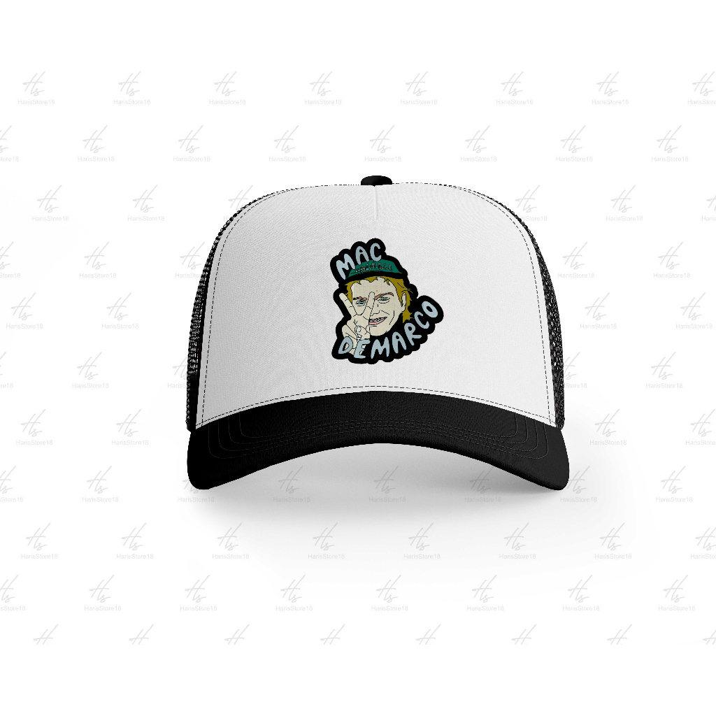 Topi Jaring Trucker Sablon / Topi Trucker Custom / Topi Trucker DEMARCO