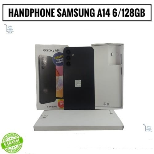 HP SAMSUNG A14 6/128 6GB 128GB RAM 6 128 GARANSI TUKAR TAMBAH SECOND